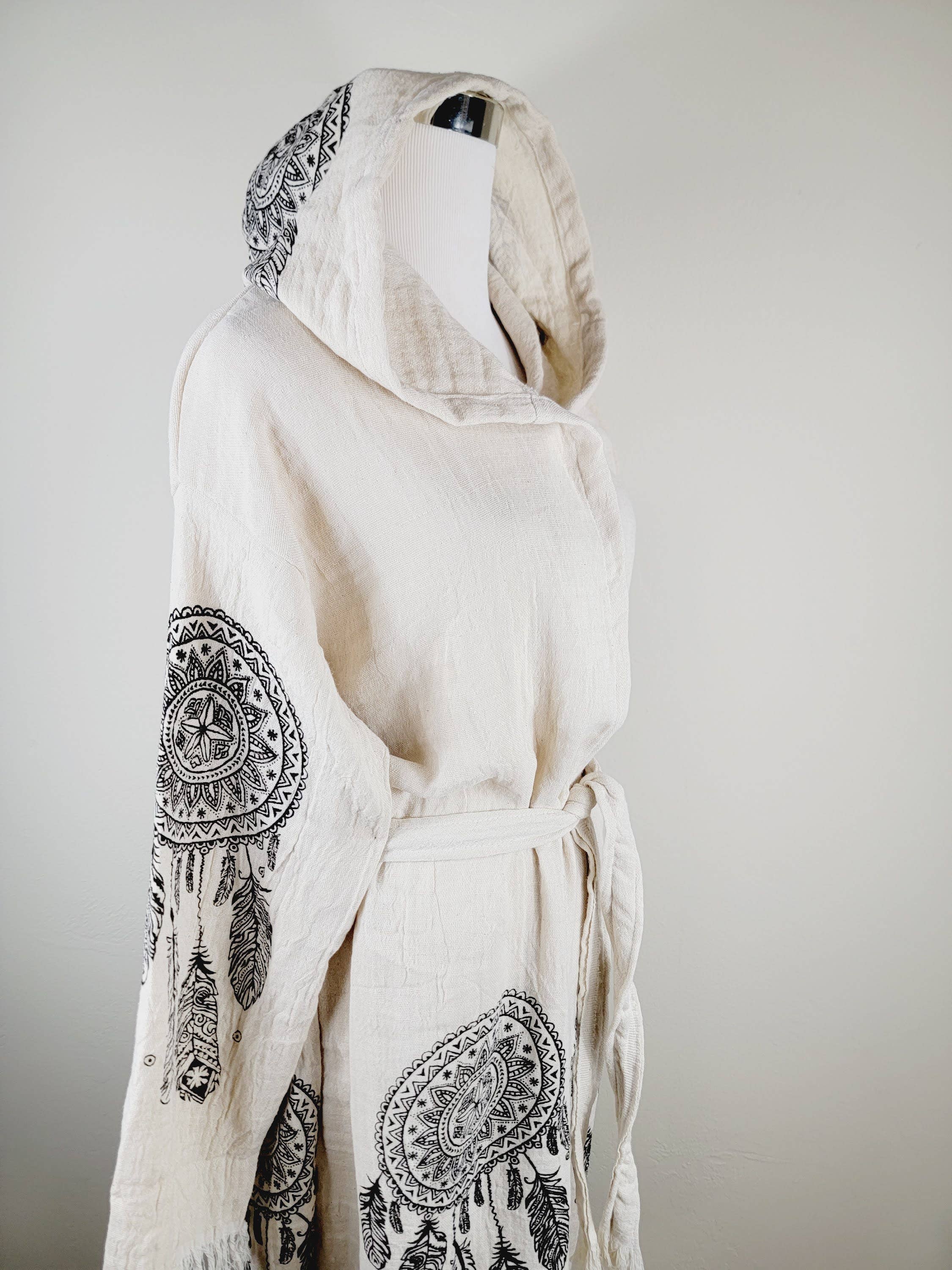 EBRU Home - Wholesale Robe - Unisex - Muslin Robe, Beach robe, Bath robe, spa Robe, Dream Catcher8