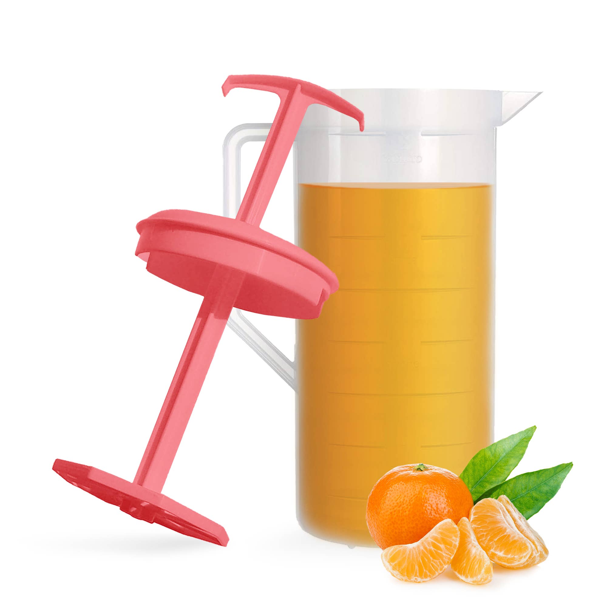 JBK Pottery – wholesale Pitcher – Mixing Pitcher - 2 Quart Capacity - Pink1