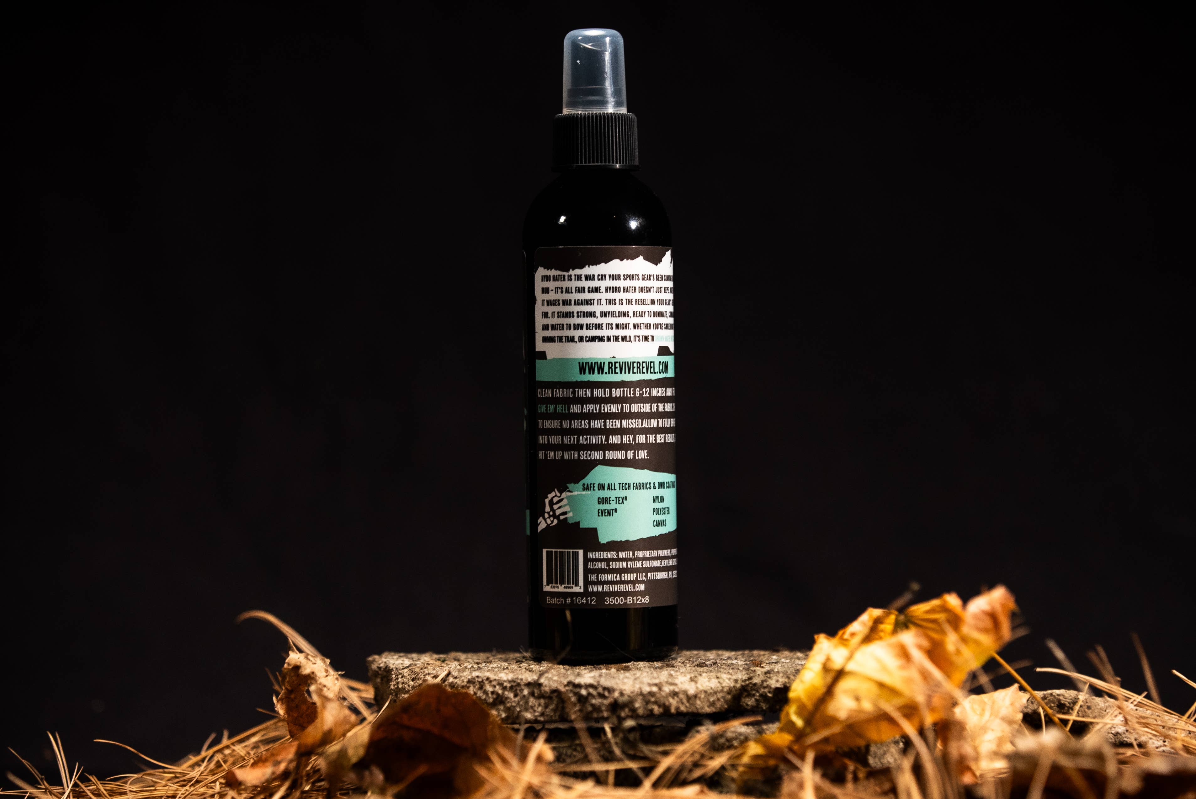 Revive and Revel - Wholesale Stain Remover - Water and Stain Repellent Spray - Hydro Hater 8 oz4