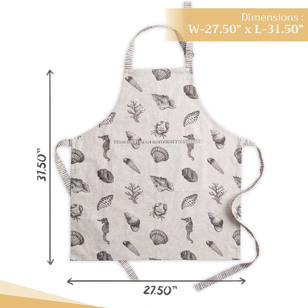 Maison d'Hermine - Design in Every Thread - Wholesale Apron - Apron 100% Cotton - Everyday Cooking - At The Seaside3