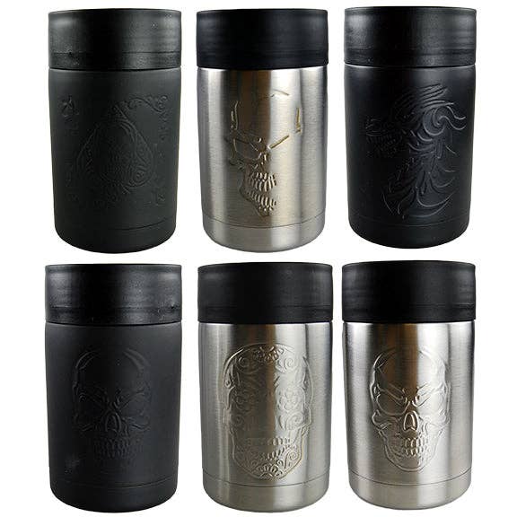 Roughneck Insulated 12 oz Can Cooler Assortment - 6/Pack for wholesale by Novelty Closeout