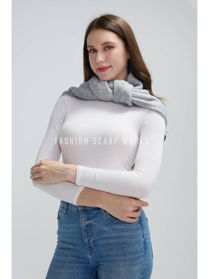 Fashion Scarf World – wholesale Poncho – Women's – Plain Cosy Metallic Thread Poncho15