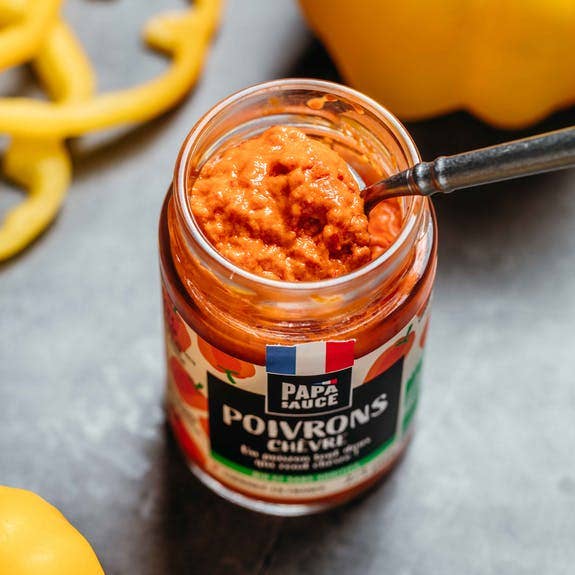 Papa Sauce – Großhandel Soße – Paprikasauce mit Ziegenkäse1