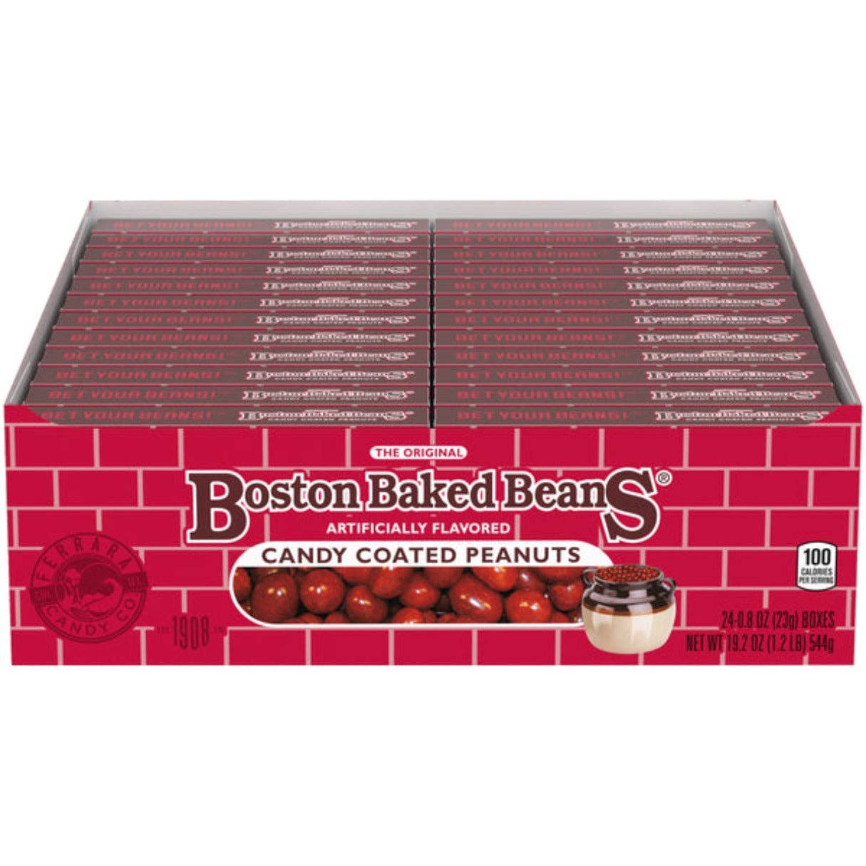 I Got Your Candy - Wholesale Hard Candy - Boston Baked Beans   0.8oz - 24ct3