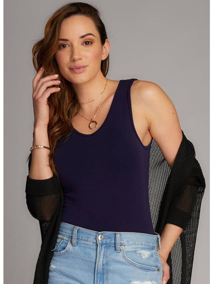 C'est Moi Clothing Co - Wholesale Tank Top - Women's - Bamboo Reversible Tank- CEBT111519