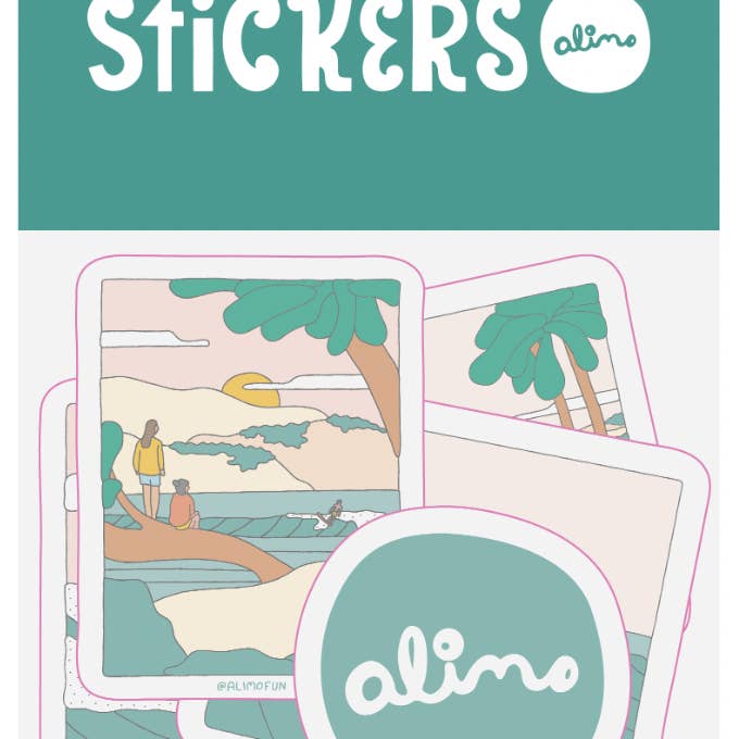 Alimo - Wholesale Sticker - Sticker Pack 7 - Pack of 5 stickers6