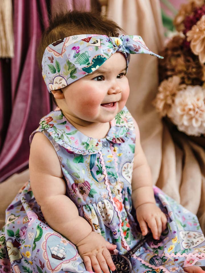 All my Hearts' Daydreamer Headband - Powder Blue for wholesale by Fleur Harris