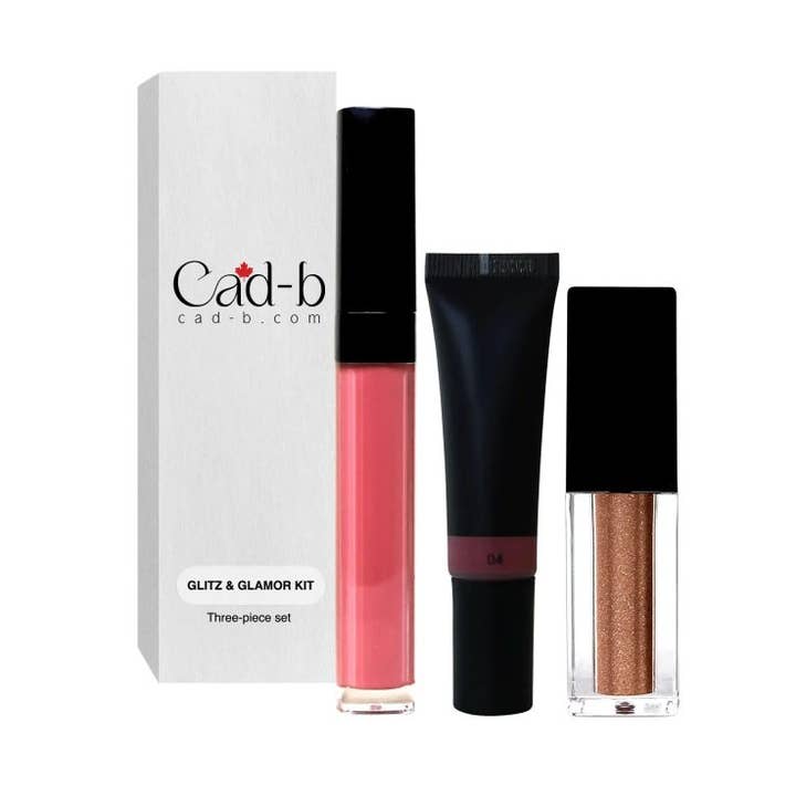 Glitz & Glamor Set - COS | Vegan, Cruelty Free, Paraben Free for wholesale by Cad b makeup and skincare