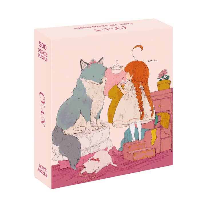 Ciano | Puzzle WEVE | Puzzle da 500 pezzi per la vendita all'ingrosso da parte di WEVE Puzzle