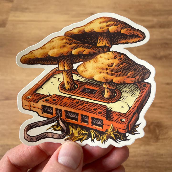 Autocolante | Cassete áudio por atacado de Simon J. Curd