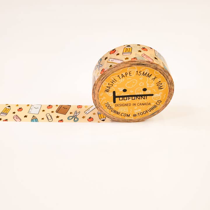 AMOR DE PAPELARIA - Fita de papel Washi por atacado de Toofunni