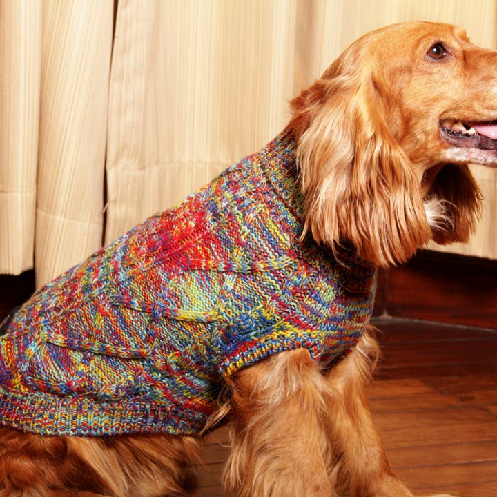 Everest Pet Supply & Gifts - Wholesale Pet jumper – Dog - Dog Jumper, 100% Mongolian Wool, Handmade, Multicolour2