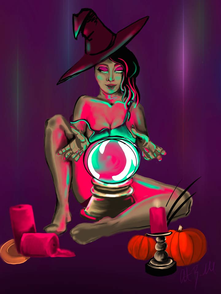 Regard de cristal pour la vente par Pincushion Pinups