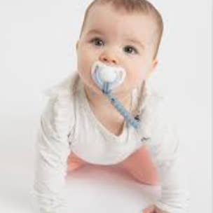 Baby Boos Teethers - Wholesale Pacifier Clip - Baby - All Silicone Paci Clip. No Beads, all one piece1