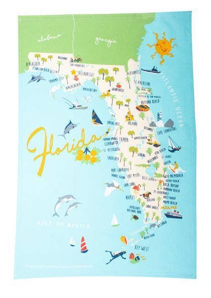 Florida-Geschirrtuch für den Großhandel von Galleyware