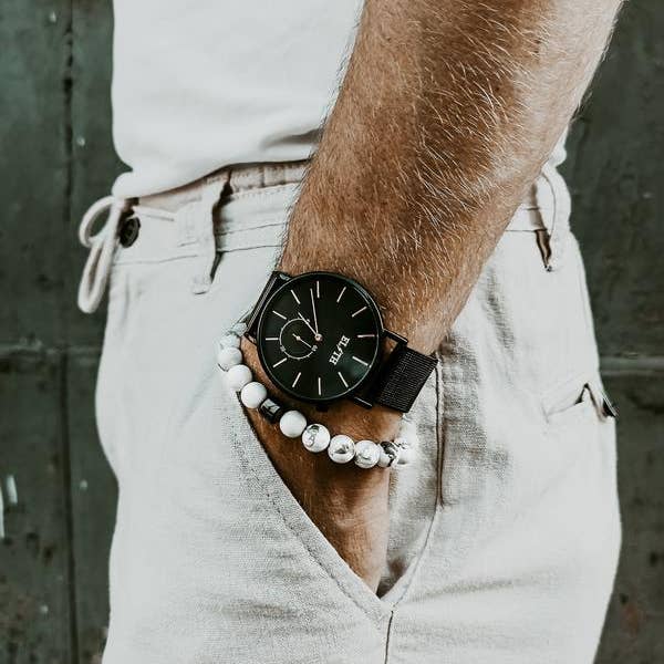 ELITH - Wholesale Wrist Watch - Men's - CLASSIC BLACK WATCH