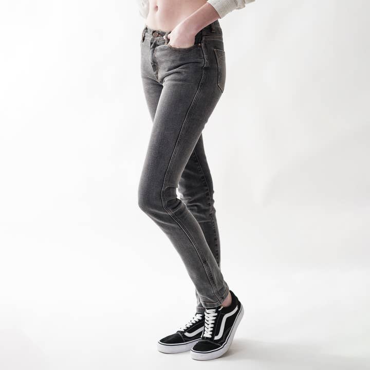 Bolid’ster - MAD PROJECT – calças de ganga - Mulher por atacado – Calça jeans JENY'STER LIGHT BLEACH em ARMALITH®