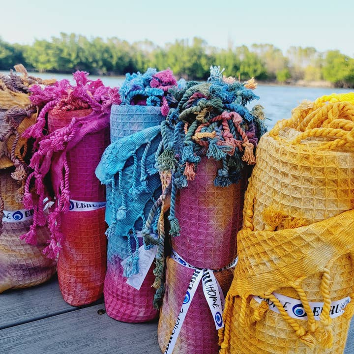 EBRU Home – wholesale Beach towel – 10 Beach Towel,Easy fold easy dry, Sand proof fashion towels22