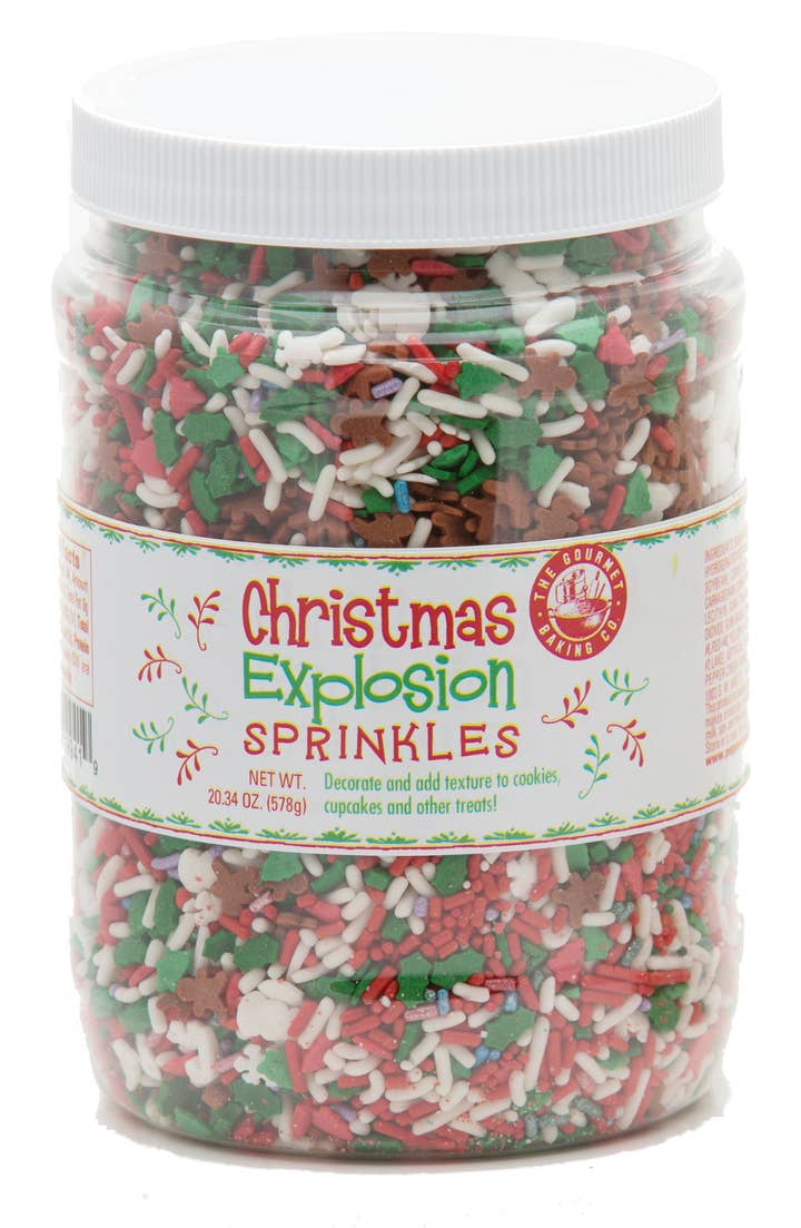 Pepper Creek Farms - Wholesale Sprinkles - Christmas Explosion Sprinkles, 20.4 Oz
