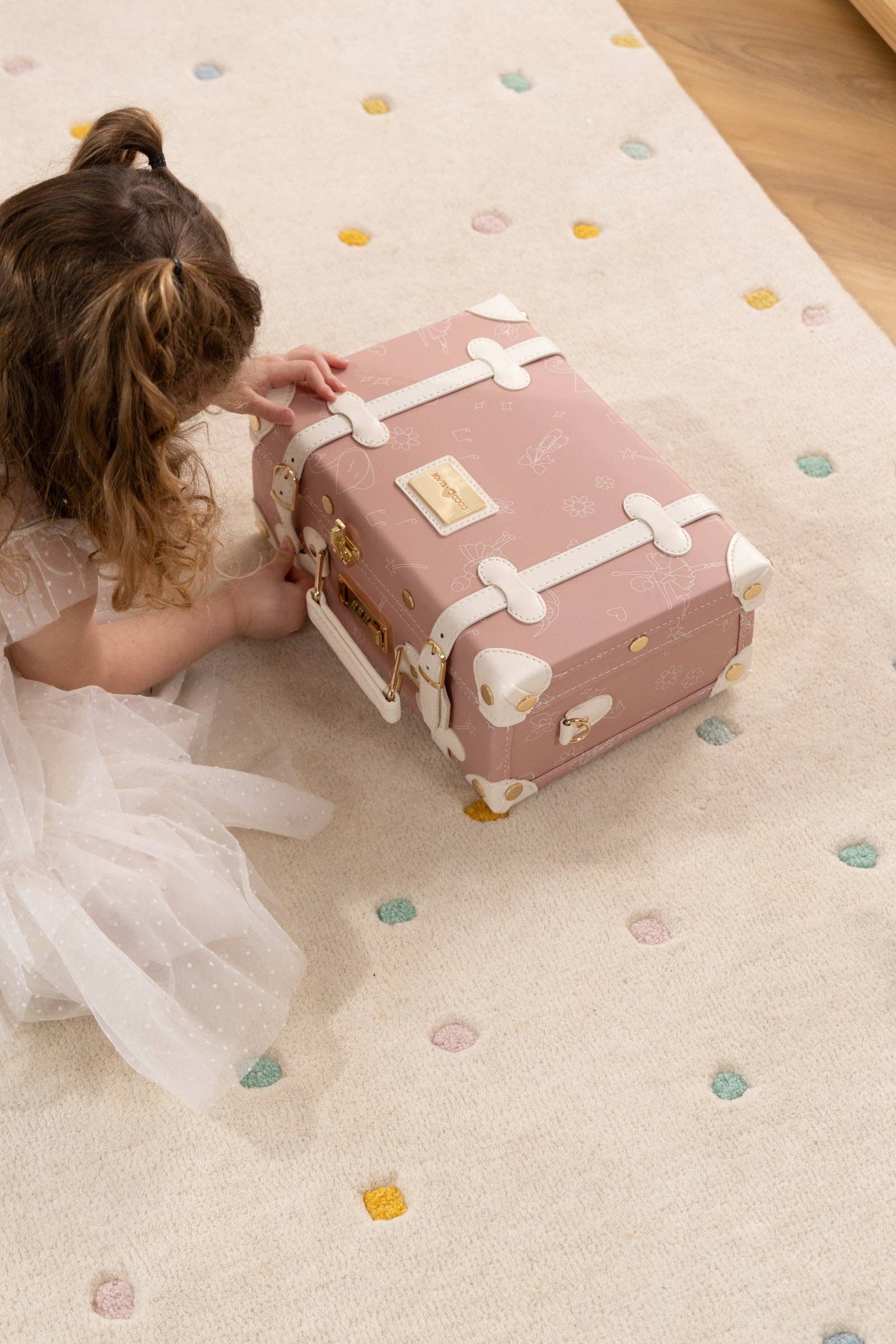 Coco Village - Wholesale Toy Set - Kids - Vegan Leather Play Suitcase - Ballerina9