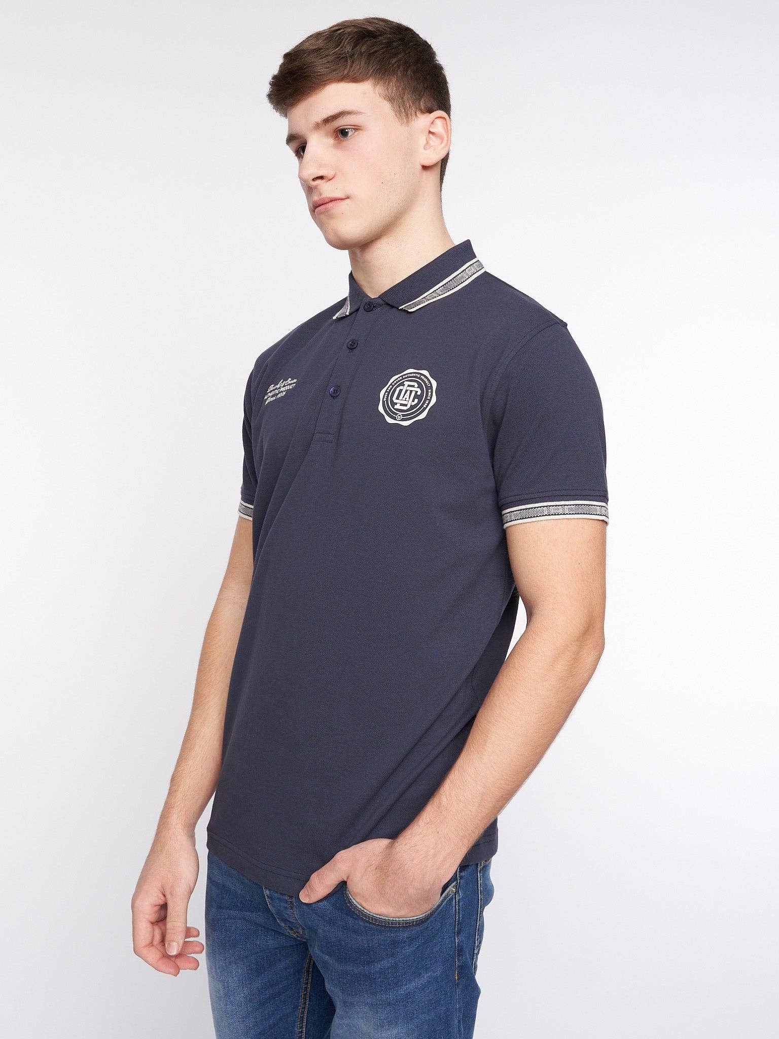 Duck and Cover – wholesale Polo – Men’s – Keyaan Polo Navy3