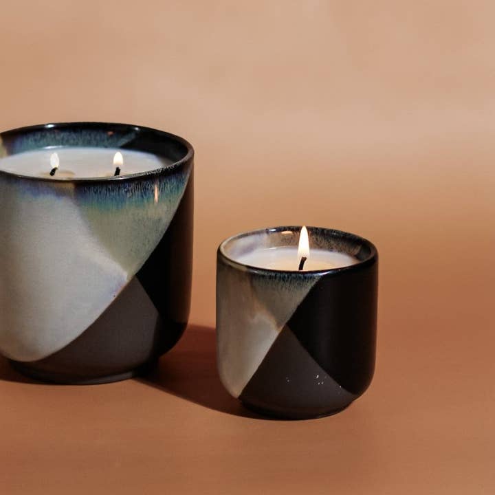 Concrete Poppy Design - Wholesale Jar/Filled Candle - Petite Mira (6 oz)
