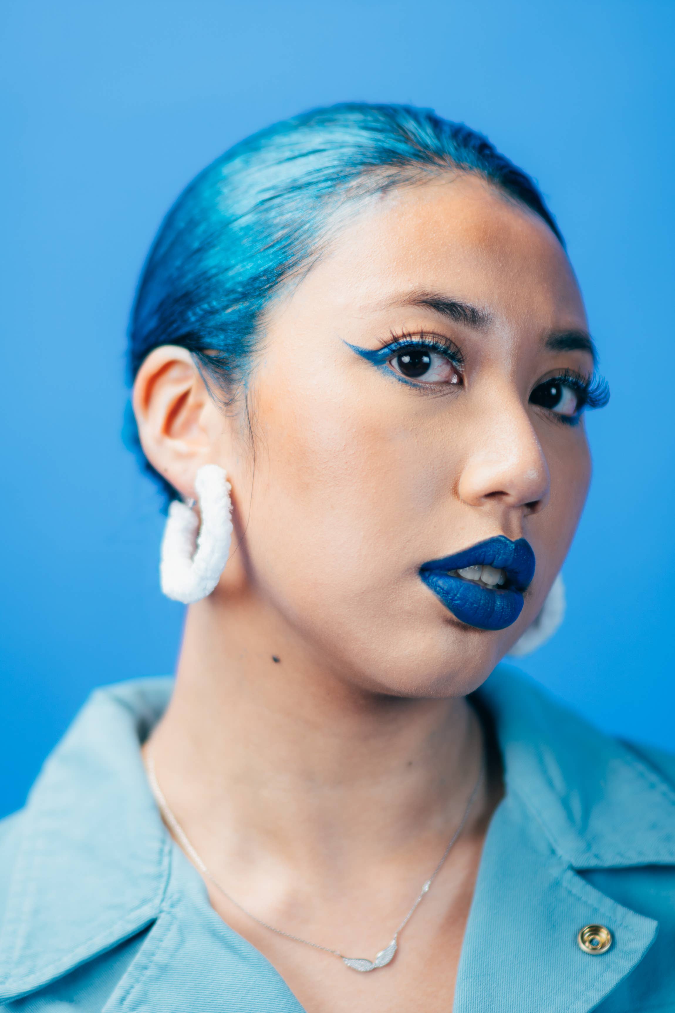 Seraphtive LLC - Wholesale Hoop Earrings - Itty Bitty Sunset Hoops in A Cloudy Dream3