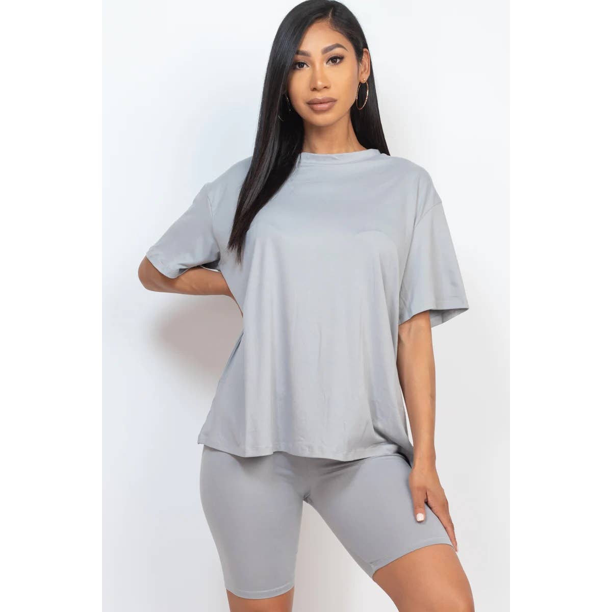 HiteJeans – wholesale Top & short set (NOT loungewear) – Women’s – TWO PIECE TOP BIKER SHORTS SET12