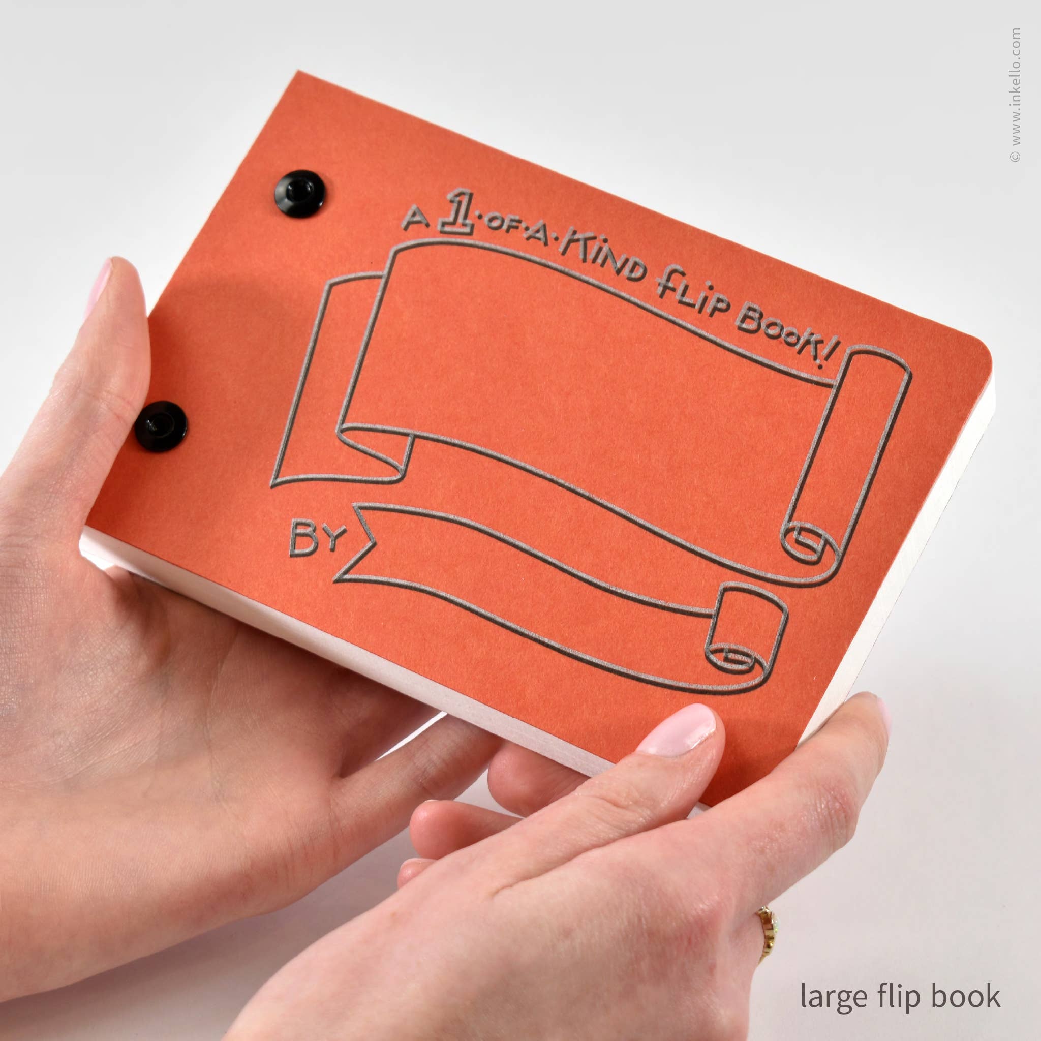 Inkello Letterpress - Vente Carnets de croquis - Livre à clapet à dessiner soi-même avec crayon (#316)12