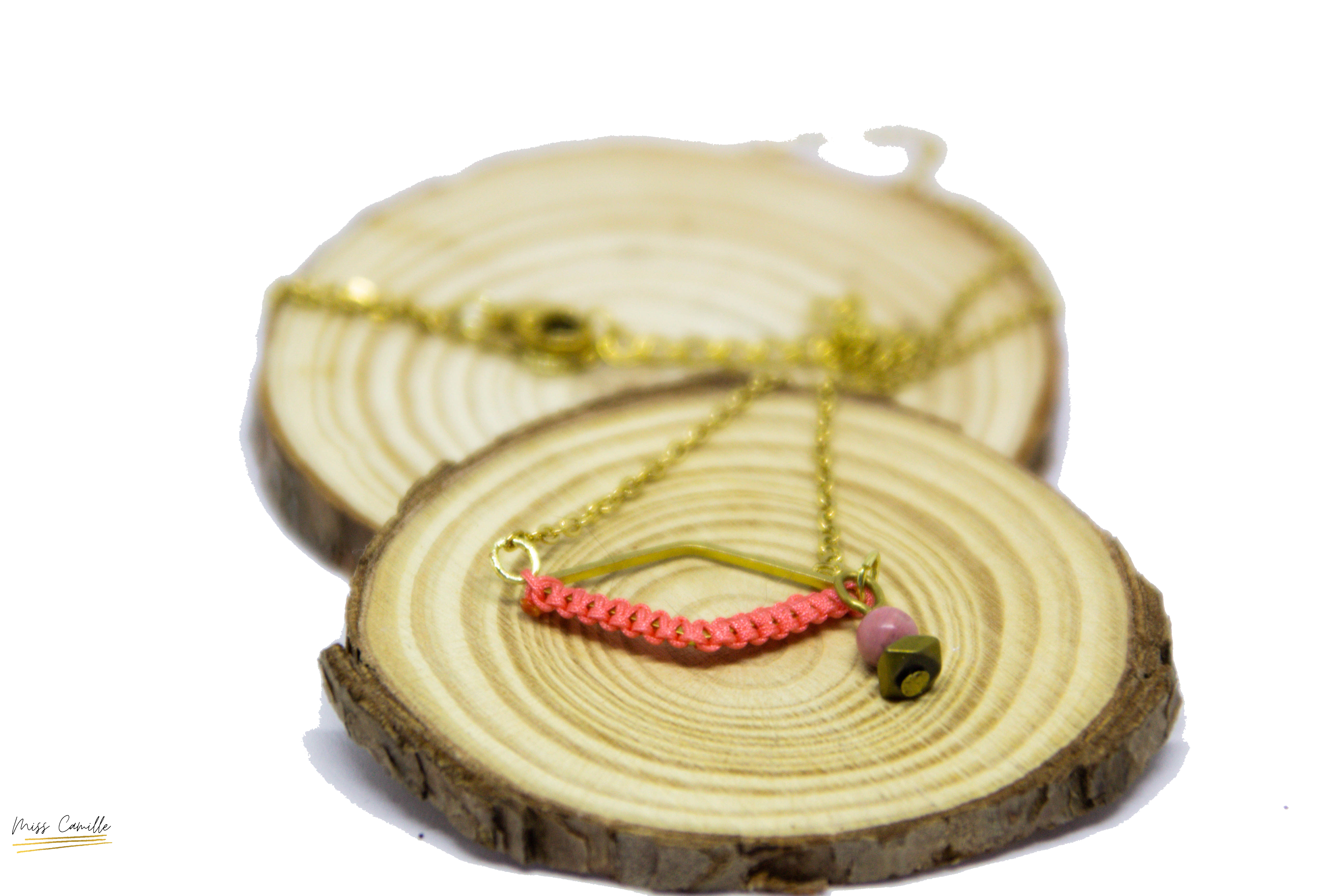 miss camille - Wholesale Pendant/Charm Necklace - Miss Camille “Asma” short diamond necklace0