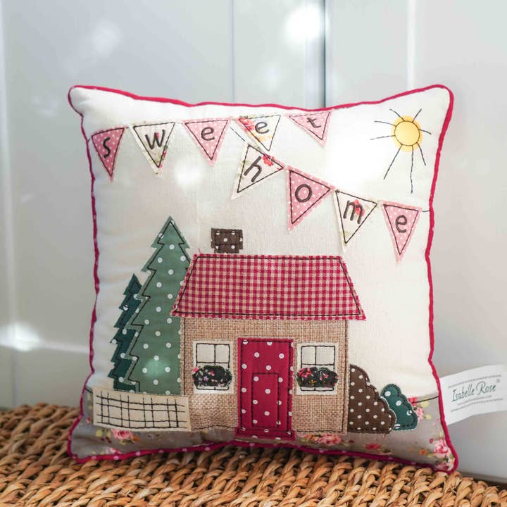 Isabelle Rose - Venta al por mayor Almohadas/cojines - Niños y bebés - Cojín pequeño sweet home 25x25 cm Isabelle Rose