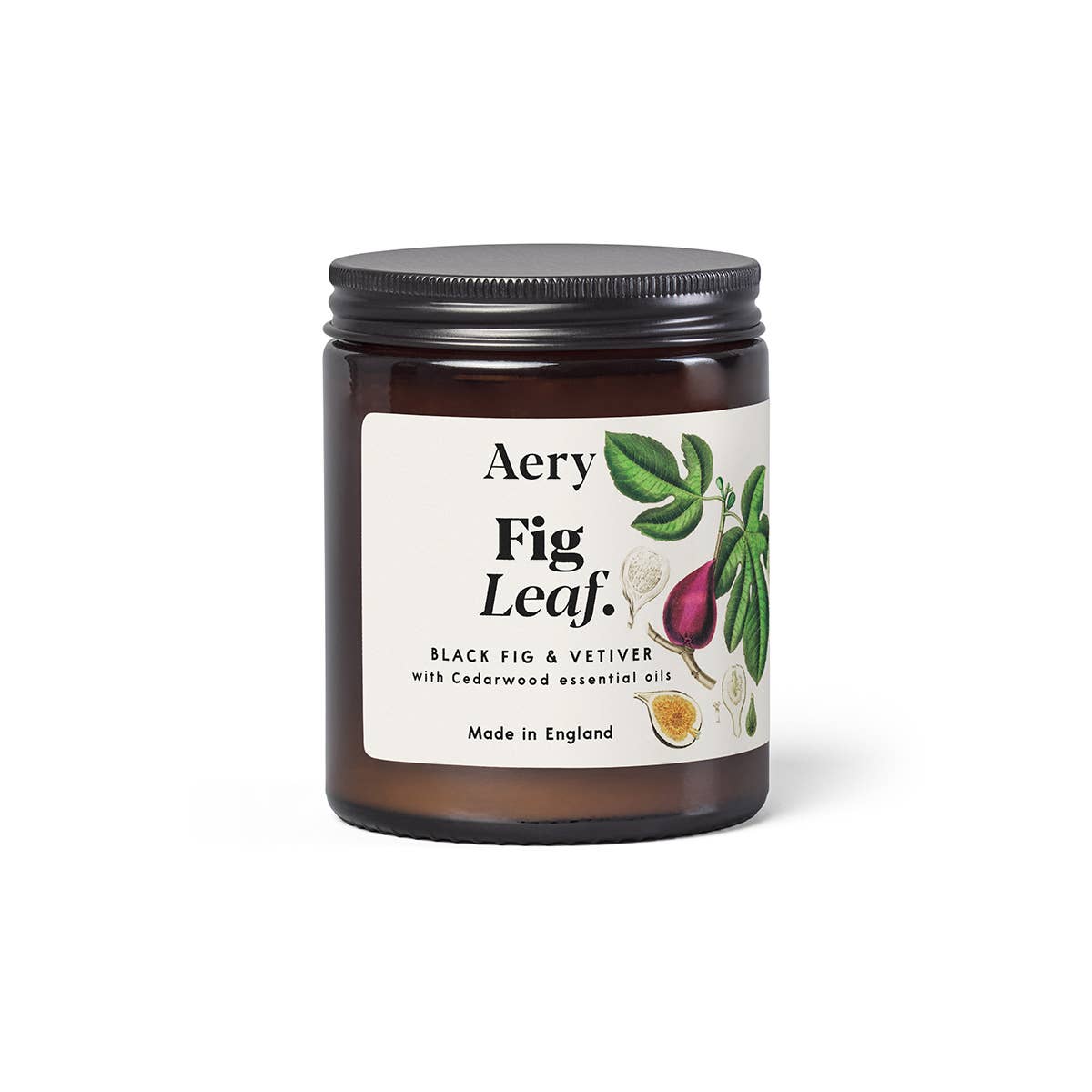 Until Pty Ltd - Wholesale Jar/filled candle - Aery Living Botanical 140g Candle Jar Fig Leaf