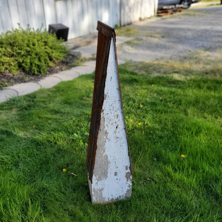 Flying Heart Threads - Vente Nichoir - Cabanon rustique en bois de grange recyclé et toit en métal, 2 tailles7