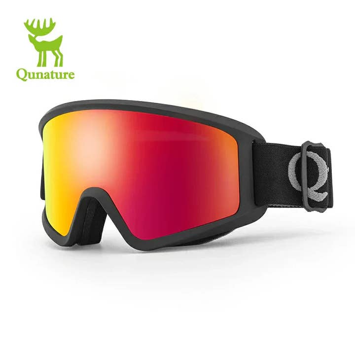 Qunature Anti-Fog Cylindrical Ski Goggles Double-Layer Lenses UV400 Protection for wholesale by SPARE-SPECS, LLC