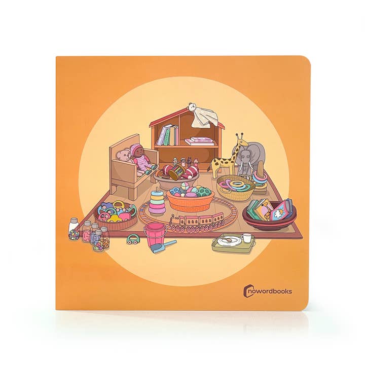 Laten we spelen! - Woordloos Geïllustreerd Verhaal NWB108 voor wholesale door Nowordbooks