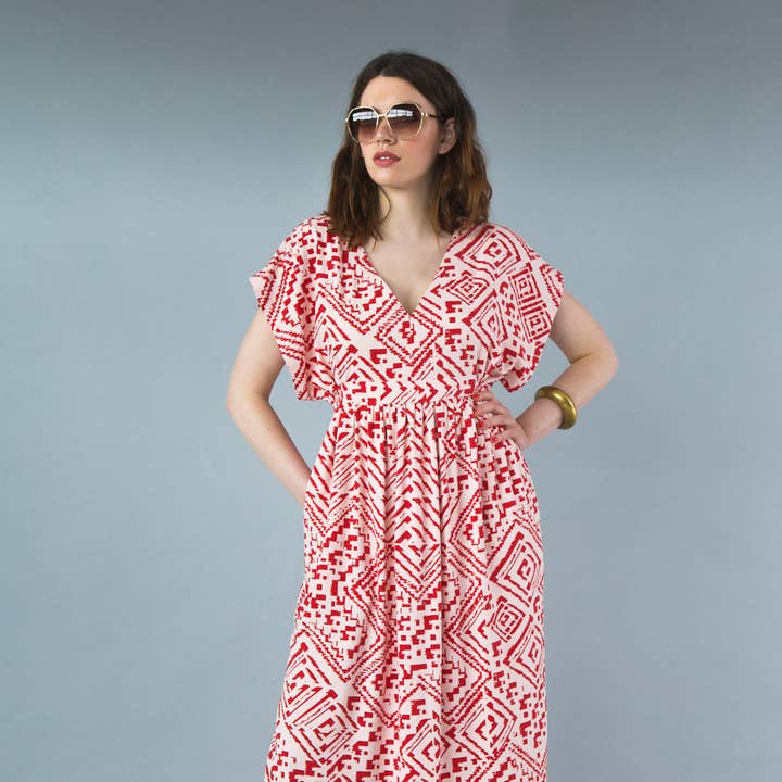 Closet Core Patterns - Wholesale Craft Sewing Kit - Charlie Caftan Sewing Pattern1