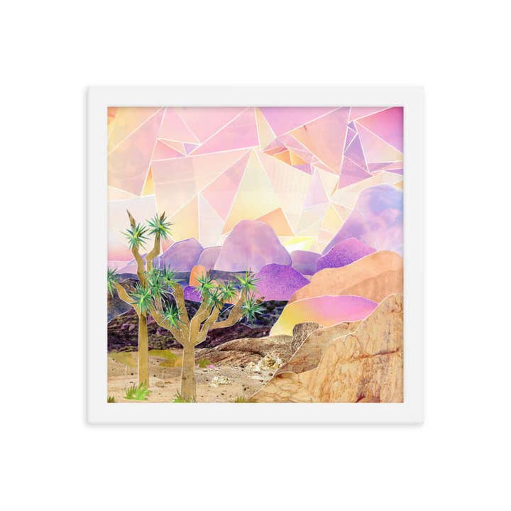 more the merrlier - Wholesale Art Print - Joshua Tree Framed Collage Art Print4
