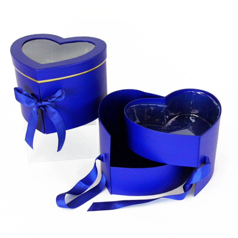 UNIKPACKAGING - Vendita all'ingrosso Confezioni regalo - Scatola a Cuore a Doppio Strato con Fodera per Regali e Fiori17