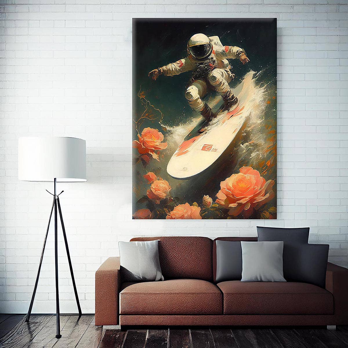 Dikhotomy - Wholesale Kunstprint - Mijn ruimtegolf canvasprint2