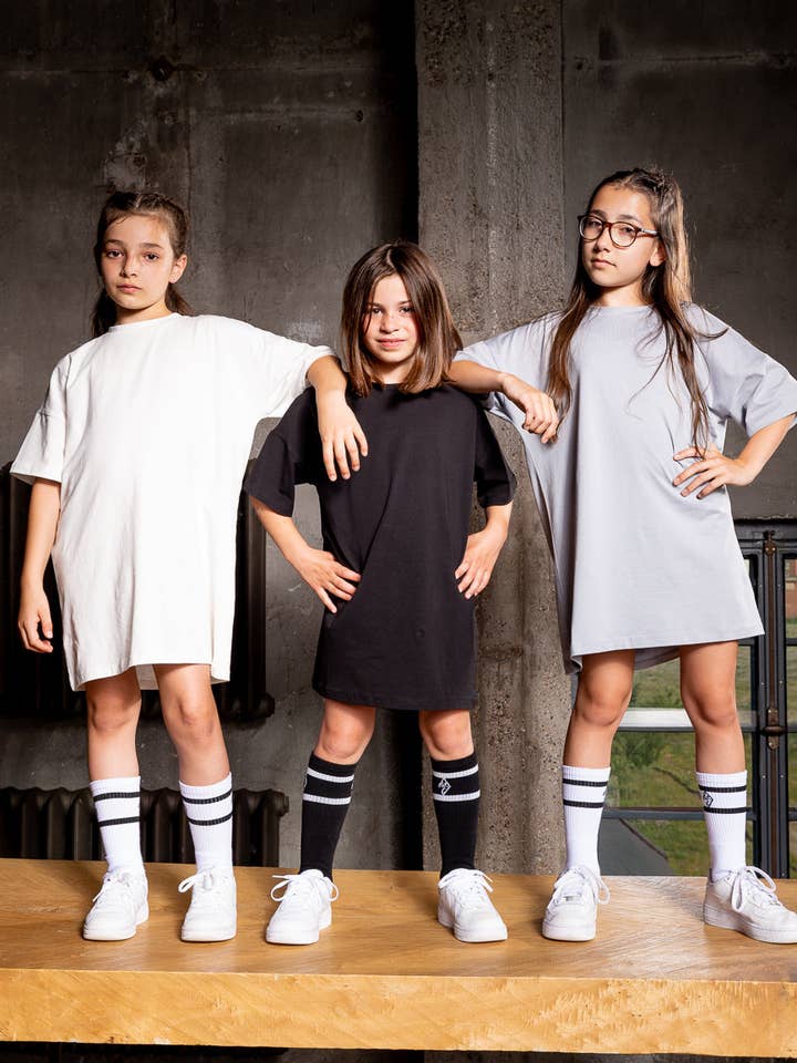 MYEMEL - Wholesale Dress - Kids - MYEMEL T-shirt Dress Girls1