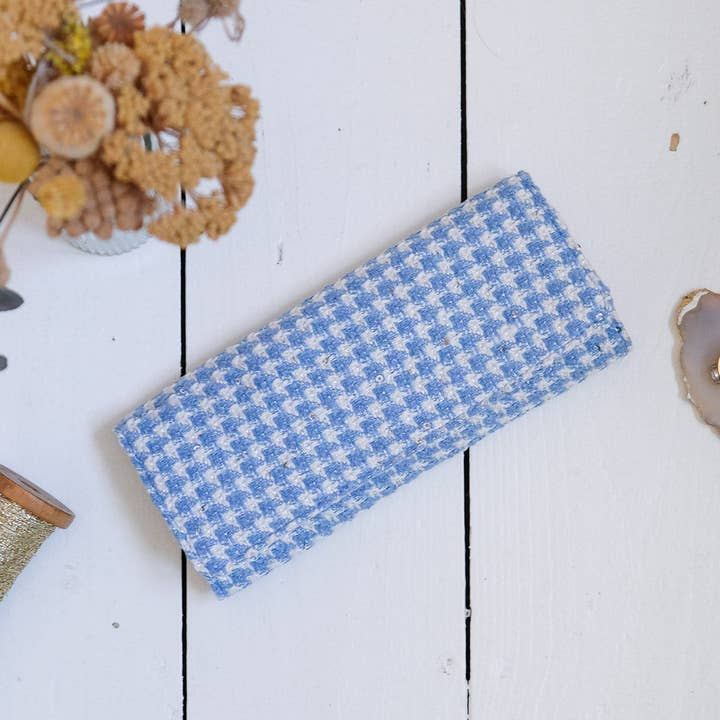 Maison Scarlett – wholesale Smyckeskrin och organisatörer – Catherine houndstooth smyckespåse