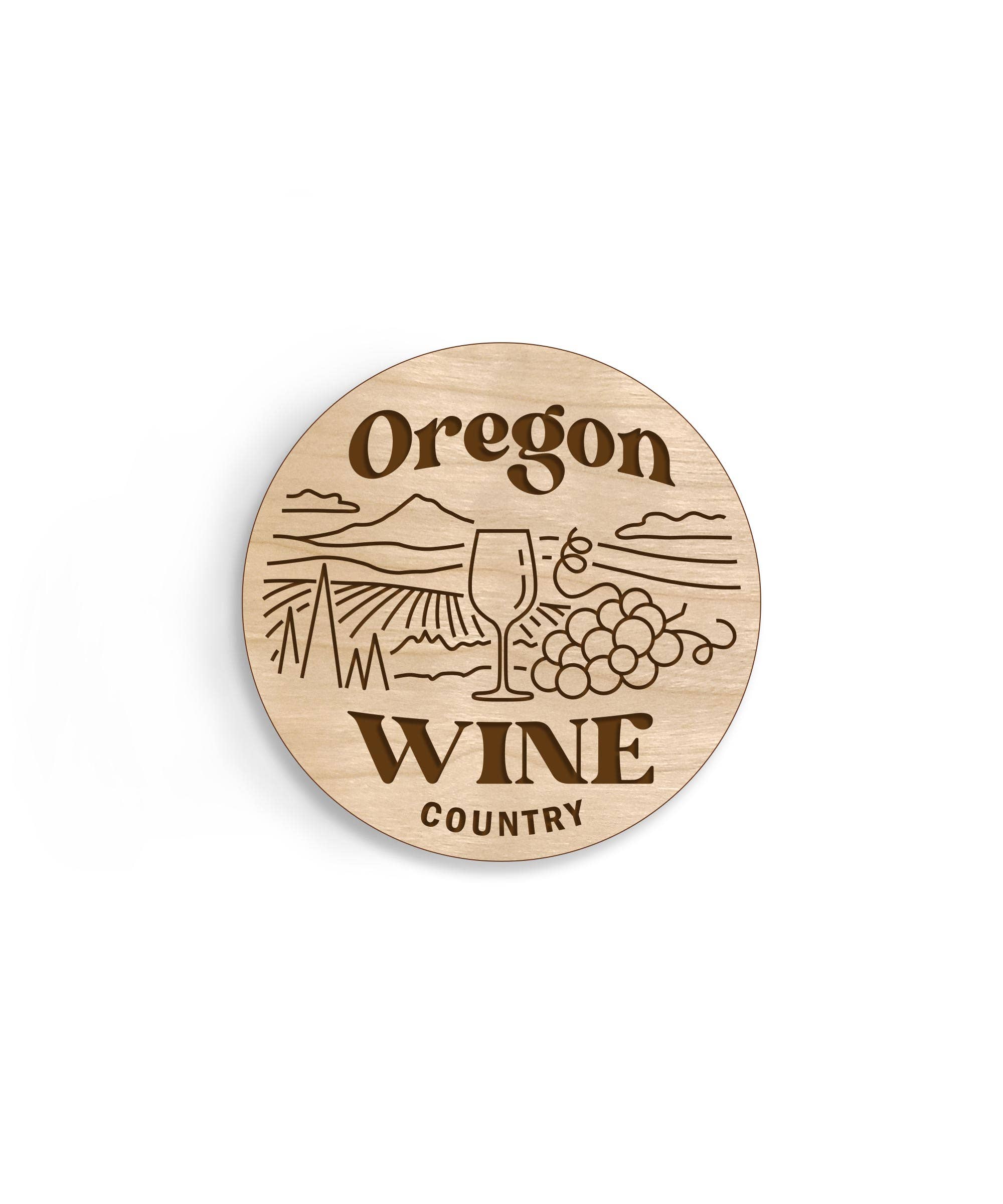 Forever Northwest - Wholesale Magnet - Oregon Wine Country Magnet
