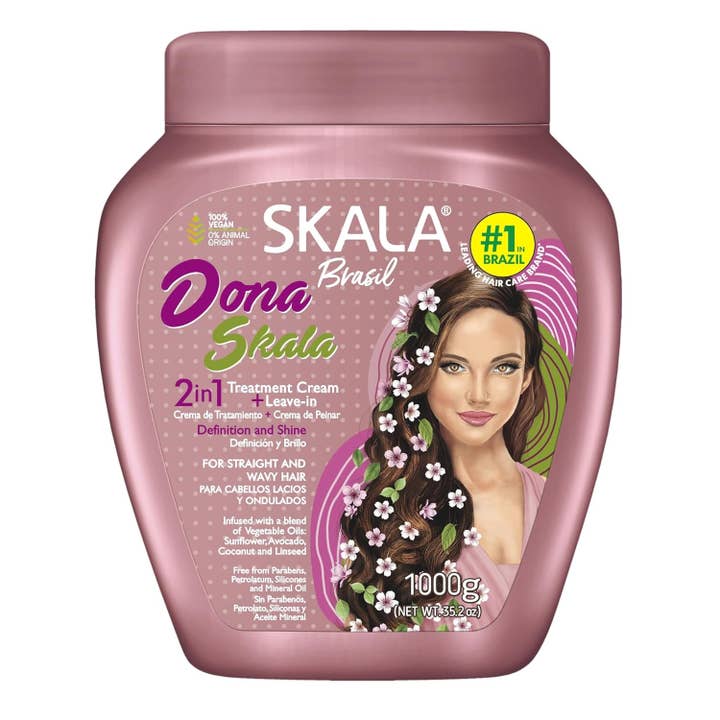 KT Supply - Wholesale Hair Styling Gel/Mousse - Skala Dona Skala Treatment Hair Cream 35.2 oz