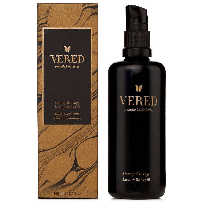 Vered Organic Botanicals - Wholesale Bath/Body Oil - Orange Sauvage Luxury Body Oil0