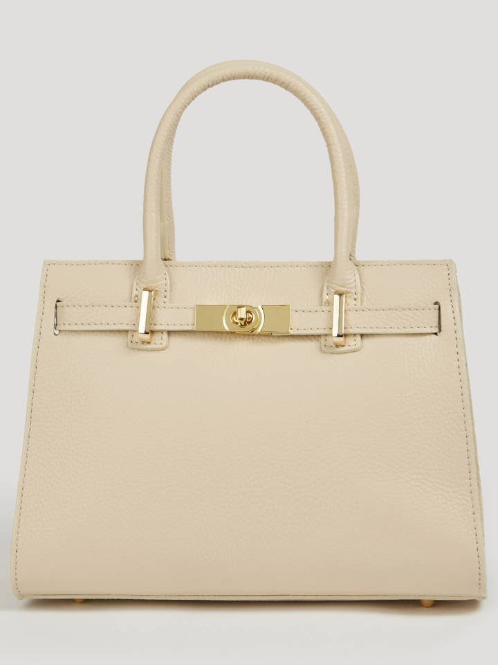 Grace Bag in Beige Togo Leather for wholesale by Voemièn