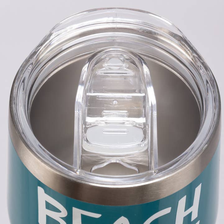 Primitives by Kathy - Wholesale Wine Glass - Beach Please Wine Tumbler