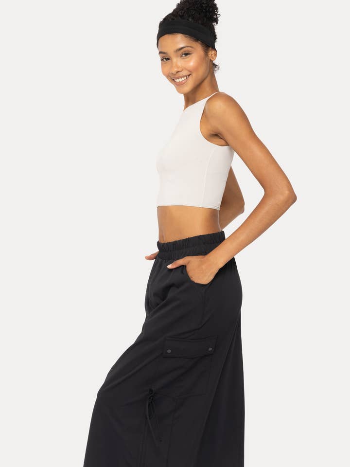 Mono B - Wholesale Tank Top - Women's - Cropped Fitted Muscle Tee