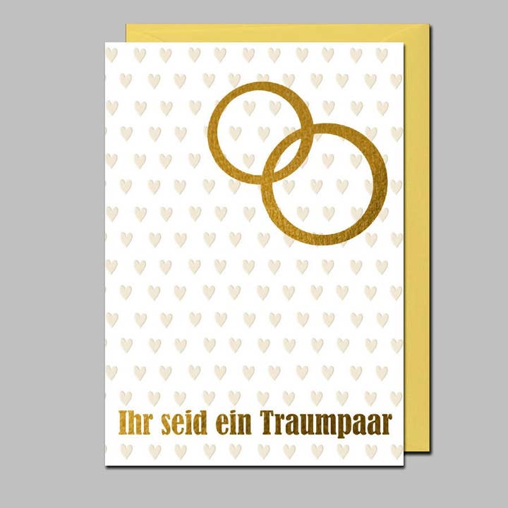 Glückwunschkarte TRAUMPAAR für den Großhandel von Michel-Verlag GmbH