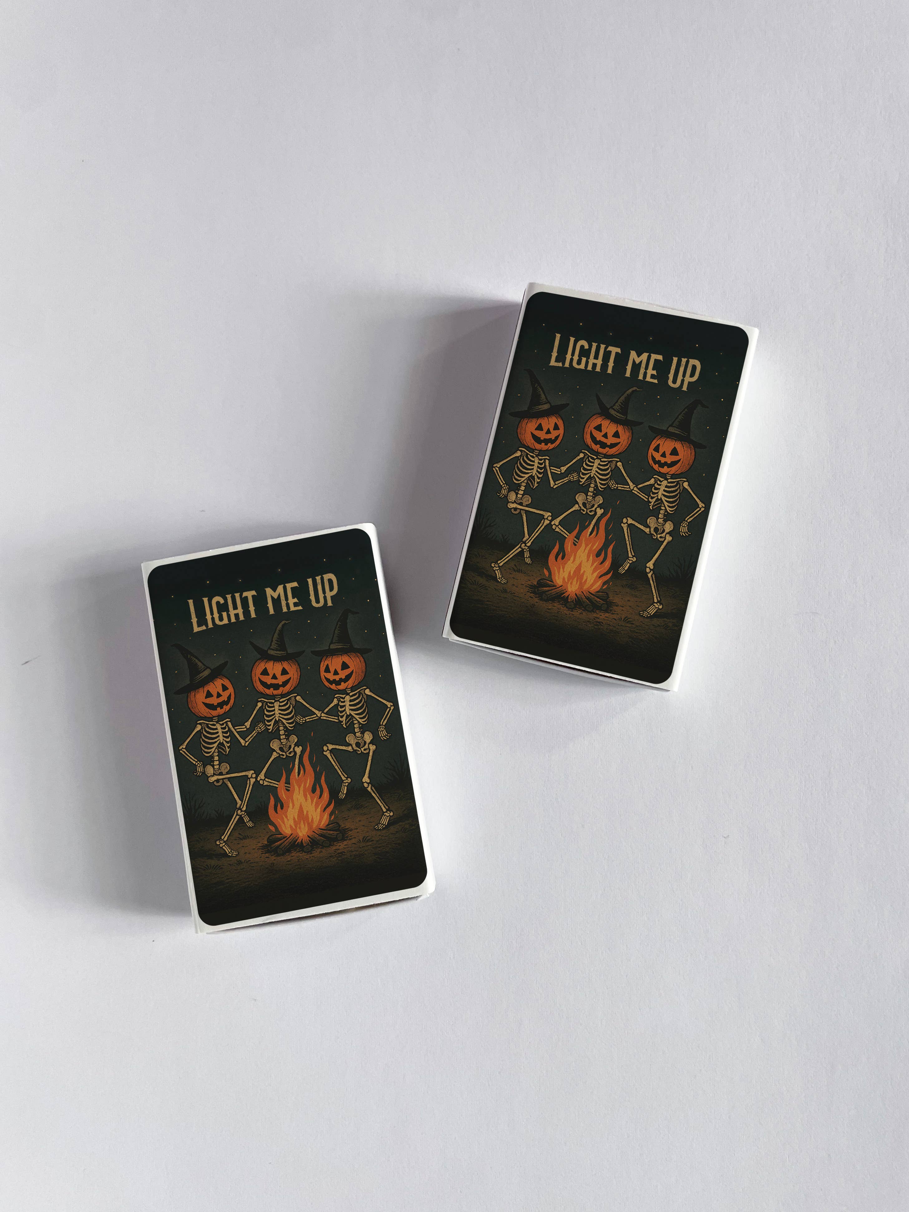 Jocelyn Diebolt Designs – wholesale Matches – Light Me Up Dancing Skeleton Witches Taylor Swift  Matchbook1