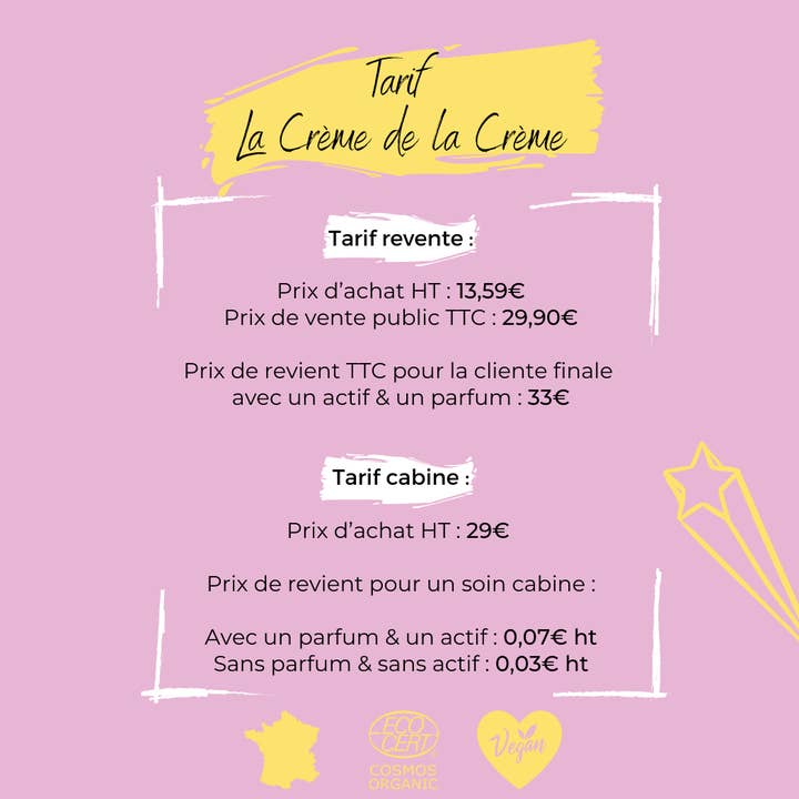 Les Assembleuses - Wholesale Facial Moisturizer - La Crème de la Crème - Cabin Size - 180ml - Organic2